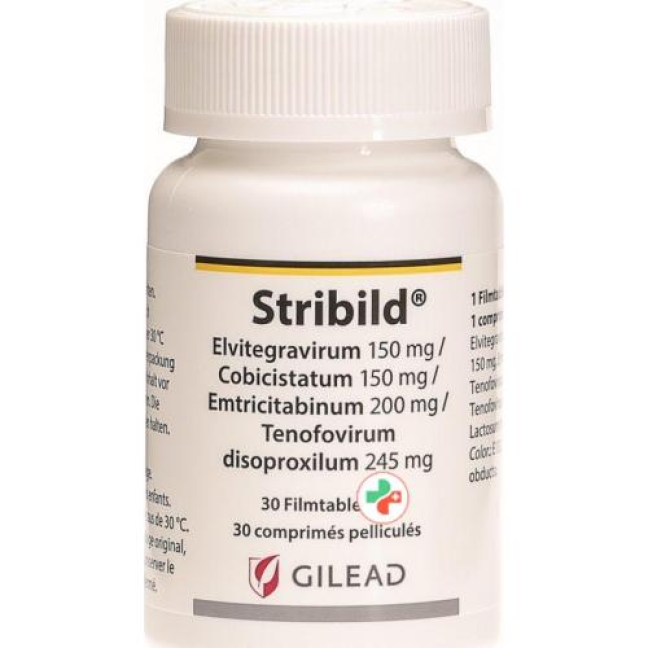 Stribild 150/150/200/245 mg 30 filmtablets