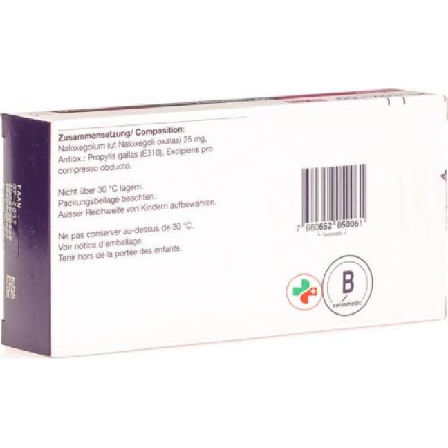 Moventig 25 mg 30 filmtablets