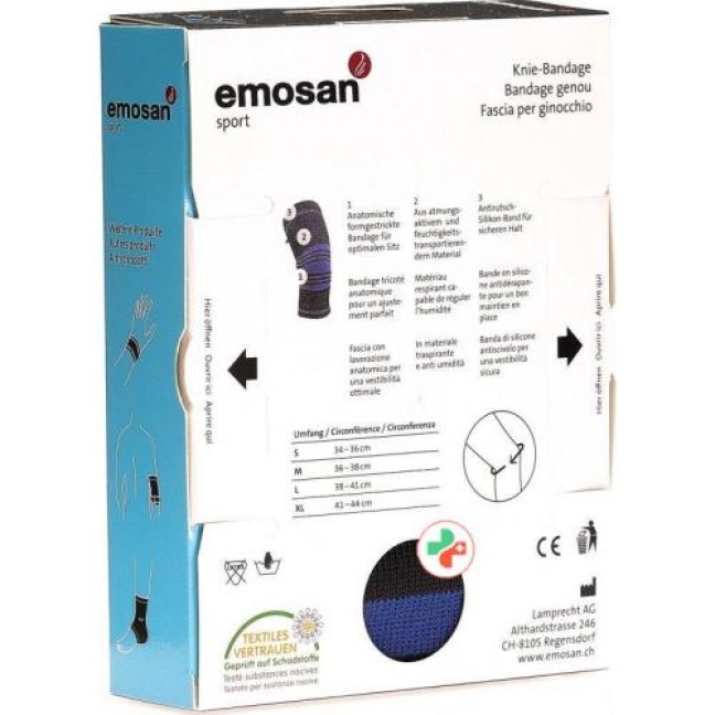 emosan sport Knie-Bandage XL