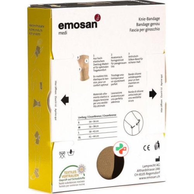 emosan medi Knie-Bandage L