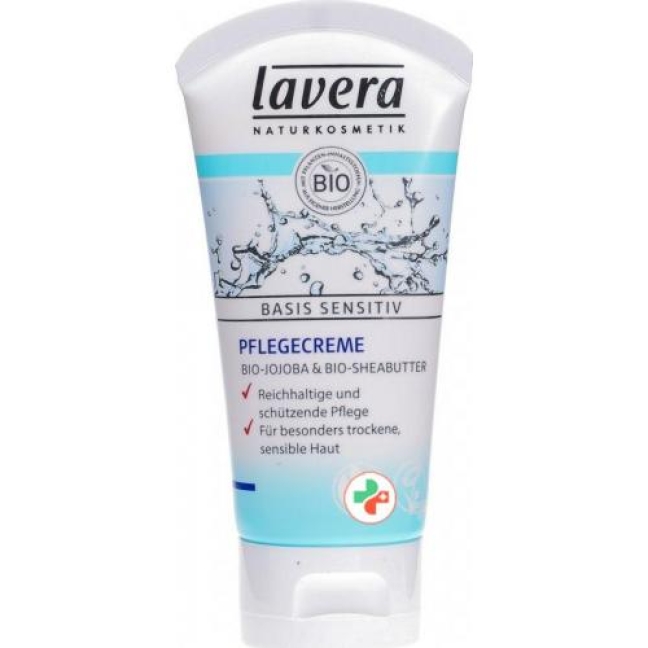 Lavera Pflegecreme Basis Sensitiv в тюбике 50мл