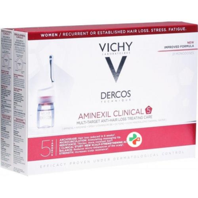 Vichy Dercos Aminexil Clinical 5 Frauen 21x 6мл