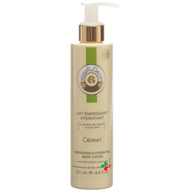 Roger Gallet Lait Sorbet Energisant Cedrat 200мл