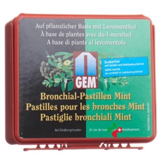 Gem Bronchial пастилки Mint 36 штук