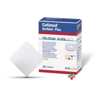 Cutimed Sorbion Plus 7.5x7.5см 10 штук