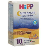 Hipp Gute Nacht Flaeschchen 10m M Getreide 500г Hipp Gute Nacht Flaeschchen 10m M Getreide 500г