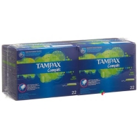 TAMPAX TAMPONS COMPAK SUP DUO