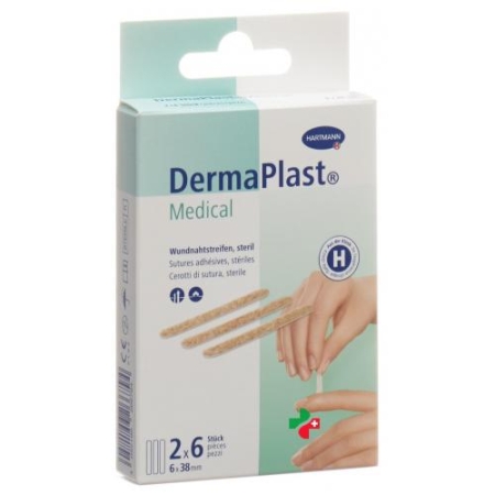 Dermaplast Medical Wundnahtstreifen 6x38мм 12 штук