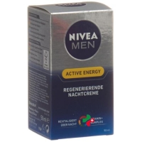 Нивея Мен Фэйс Актив Энерджи регенерирующий ночной крем 50 мл Нивея Мен Фэйс Актив Энерджи регенерирующий ночной крем 50 мл