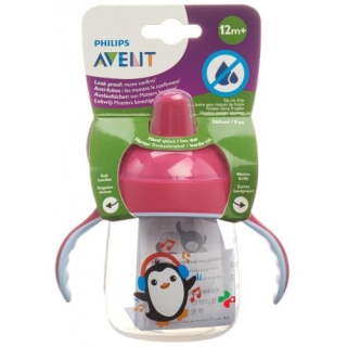 AVENT PHIL BECHER 260ML PINK