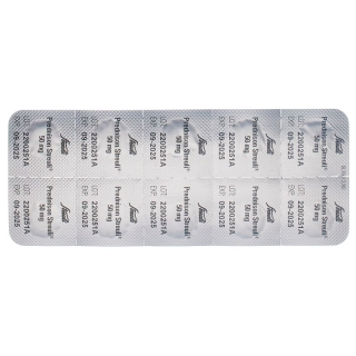 Prednison Streuli 50 mg 20 tablets