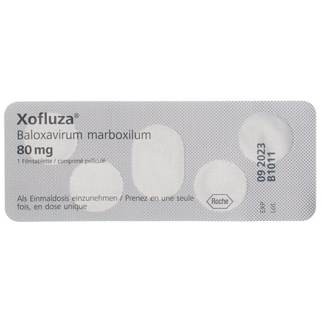 XOFLUZA Filmtabl 80 mg