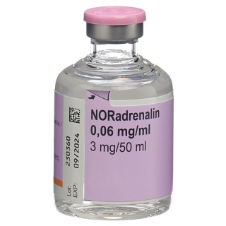 NORADRENALIN Sintetica Inf Lös 3 mg/50ml