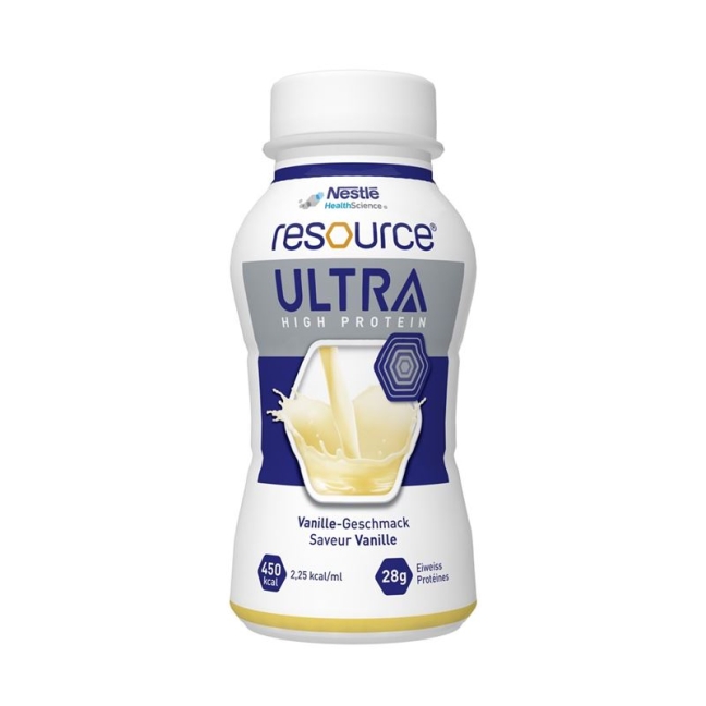 Resource Ultra High Protein Vanilla 4 фл 200 мл