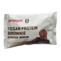 SPONSER Disp Vegan Protein Brownie 12x50g Choc SPONSER Disp Vegan Protein Brownie 12x50g Choc