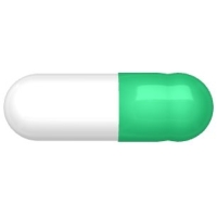 LGA Gelatine Kapseln 1 grün weiss