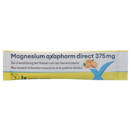 MAGNESIUM AXAPHARM direct Sticks 375 mg