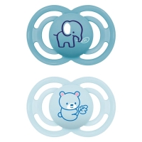 MAM Perfect Nuggi 16-36m blue/blue MAM Perfect Nuggi 16-36m blue/blue