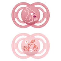 MAM Perfect Nuggi 16-36m pink/pink MAM Perfect Nuggi 16-36m pink/pink