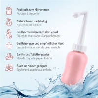 MYBIDET Po-Dusche und Intim-Dusche 300ml sanf rosa MYBIDET Po-Dusche und Intim-Dusche 300ml sanf rosa