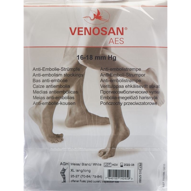 VENOSAN AES A-G XL norm offen weiss