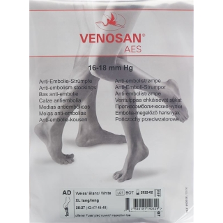 VENOSAN AES A-D XL lang offen weiss