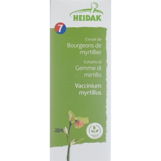 HEIDAK Bud Blueberry Vaccinium myrtillus Glyc Maz Бутылка 250 мл