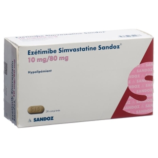 EZETIMIB SIMVASTATIN Sandoz Tabl 10/80 mg