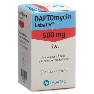 DAPTOMYCIN Labatec Trockensub 500 mg