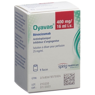 OYAVAS Inf Konz 400 mg/16ml