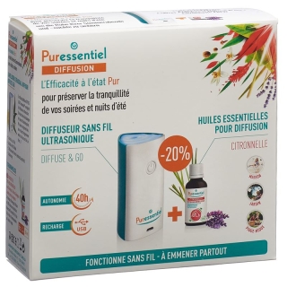 PURESSENTIEL Anti Sting Box Diffuse &amp; Go+Citronella