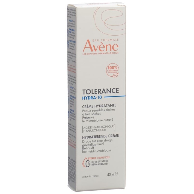 Avene Tolérance Hydra-10 Увлажняющий крем Tb 40 мл