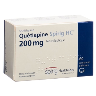 QUETIAPIN Spirig HC Filmtabl 200 mg