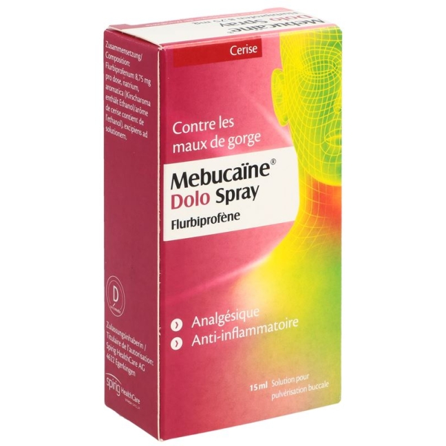 MEBUCAÏNE Dolo Spray 8.75 mg