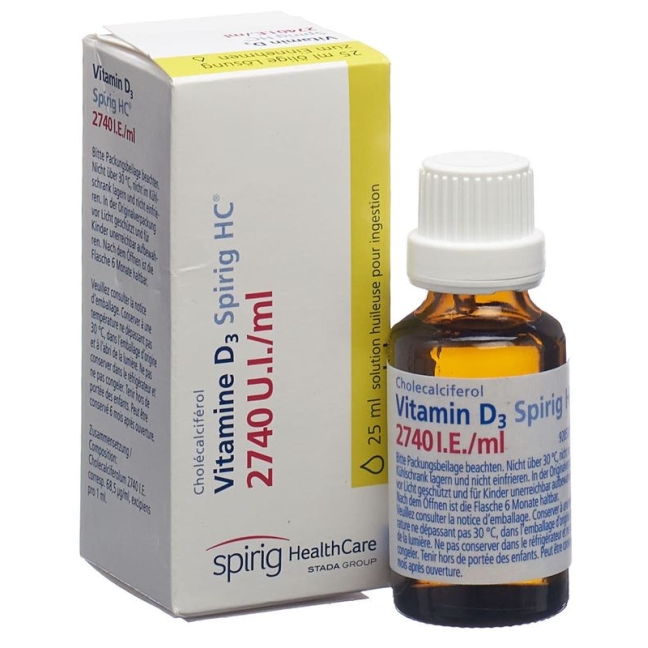 VITAMIN D3 Spirig HC 2740 IE/ml ölige Lös