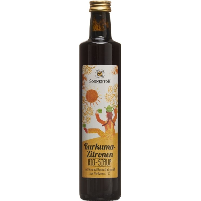 SONNENTOR Kurkuma-Zitronen Sirup BIO