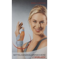 SPORLASTIC Mittelhand Daumenschiene L rechts hautf