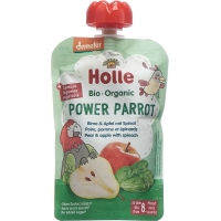 Holle Pouchy Birne Apfel Spinat 90г Holle Pouchy Birne Apfel Spinat 90г