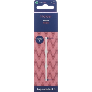 TOP CAREDENT Holder 1 Halter Interdental L grün