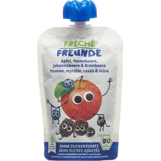 FRECHE FREUNDE Quetschmus Apf Blaub Johannis