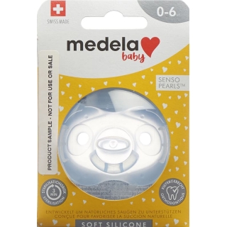 Мягкий силикон Medela Baby Nuggi 0–6, синий