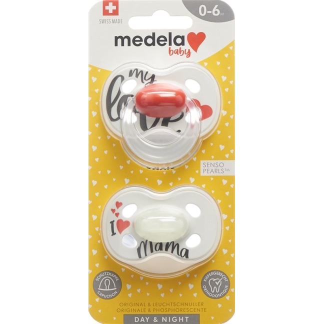 MEDELA Baby Nuggi Day&amp;Night 0-6 Sig Love