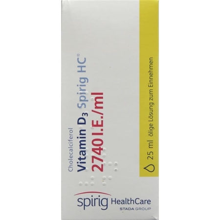 VITAMIN D3 Spirig HC 2740 IE/ml ölige Lös