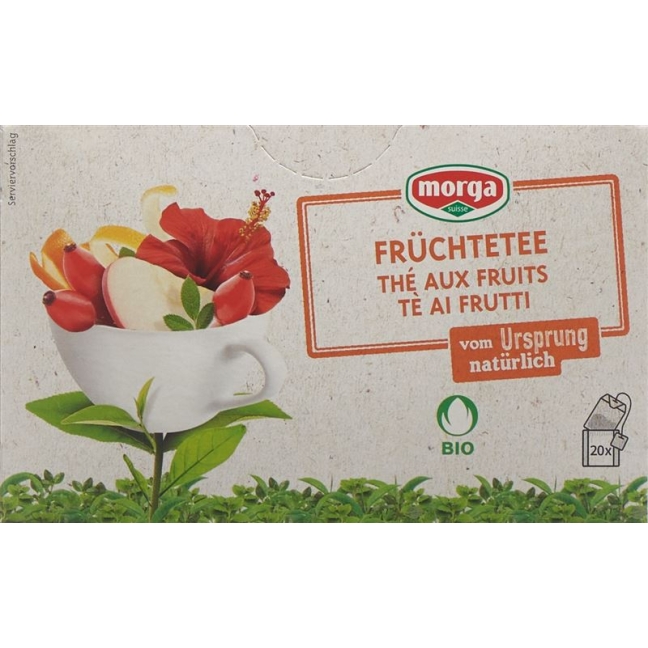 MORGA Früchtetee m/H Bio Knospe