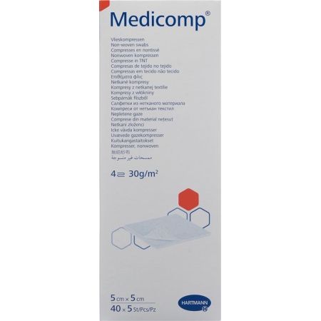 Medicomp Bl 4-кратный S30 5х5см стерильный 40 х 5 шт.