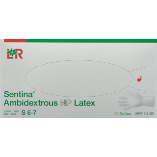 SENTINA Handschuhe S Latex