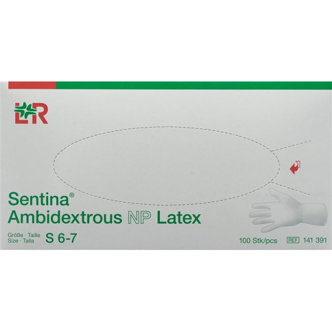 SENTINA Handschuhe S Latex