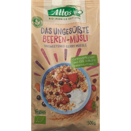 ALLOS Das ungesüsste Beeren-Müsli