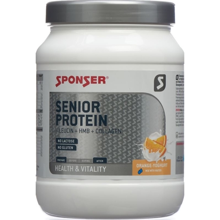 SPONSER Senior Protein Plv Orange Yoghurt