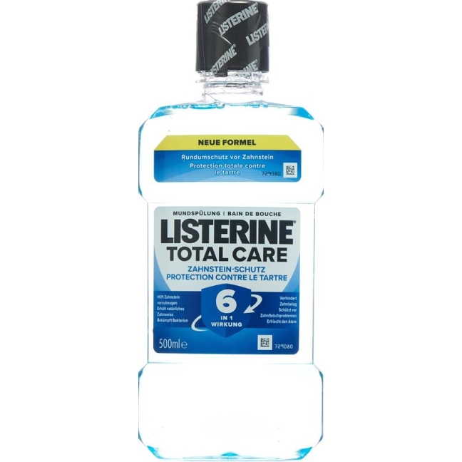 Listerine Total Care Ополаскиватель для полости рта Защита от зубного камня Fl 500 мл